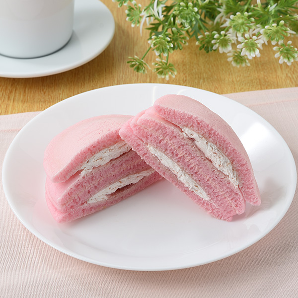 いちごパンケーキ(いちごジャム&ホイップ)