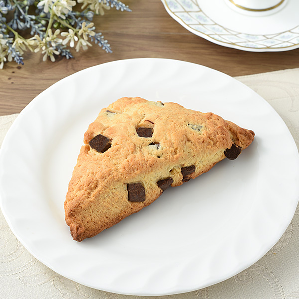 焼いてとろけるチョコスコーン