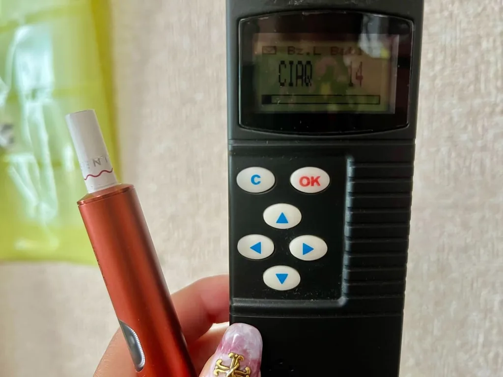 センティアジューシーレッドのにおいを測定してみた