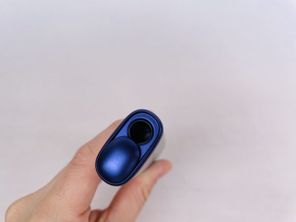 スティック挿入部分