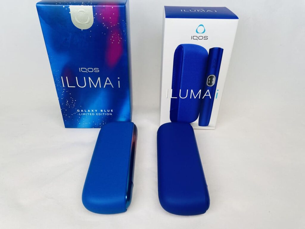 ギャラクシーブルーと比較してみた