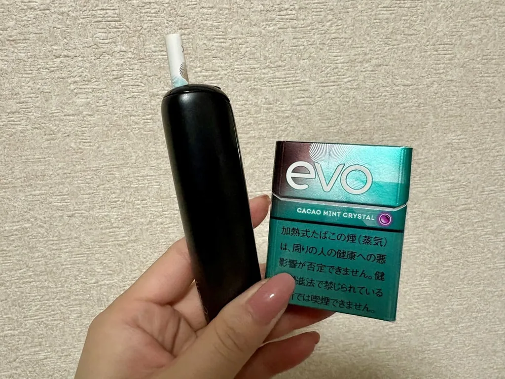 【Ploom AURA】エボ・カカオ・ミント・クリスタルってどんな味？うまいorまずいを正直レビュー！