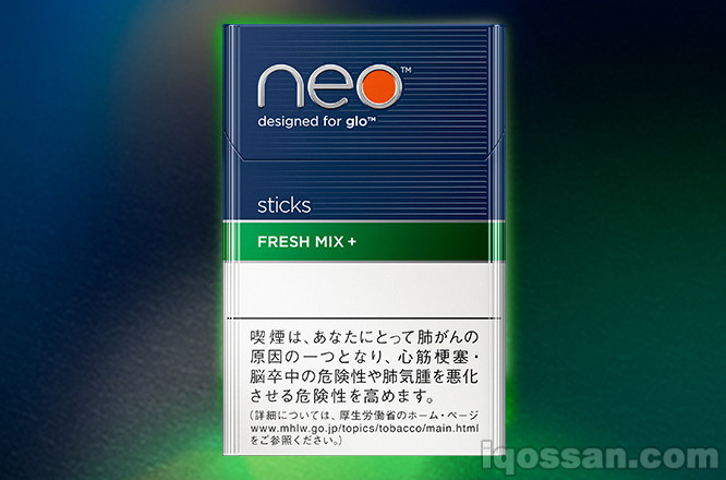 glo（グロー）の新銘柄「neo（ネオ）」の画像