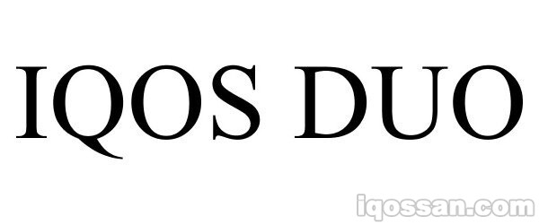 商標登録された「IQOS DUO」のロゴ