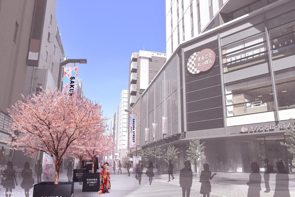【Ploom】浅草六区SAKURA STREET-桜艶通り-のイベント内容