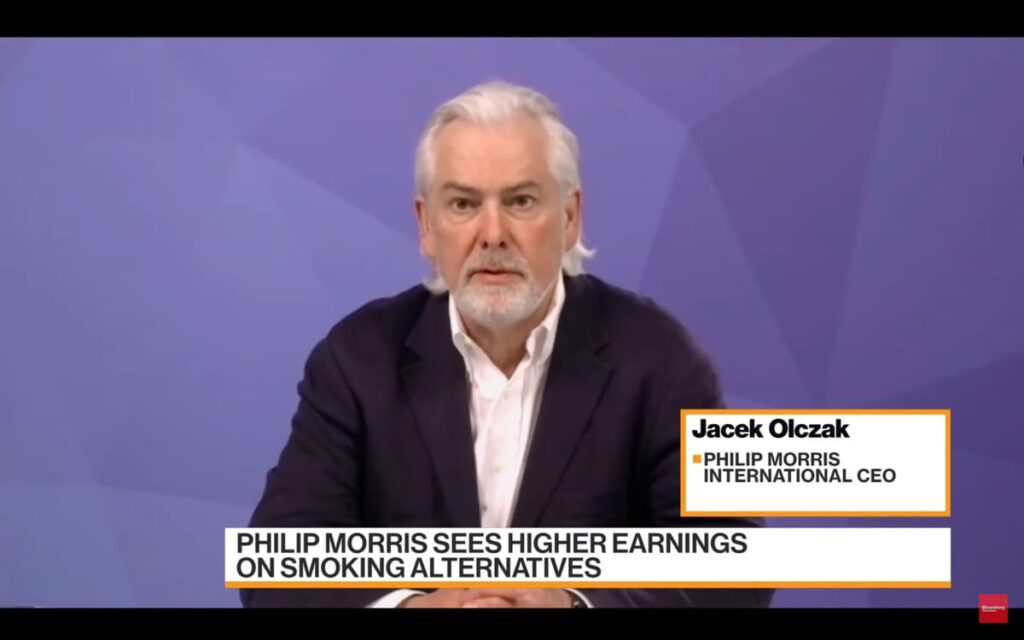 SDGs / ESG観点からも、喫煙の代替手段の確保ついてフィリップモリスインターナショナルは注力していくことを力強く説いていた。