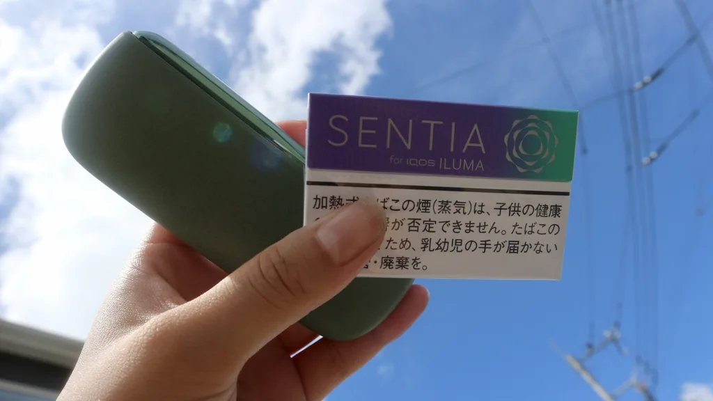 加熱式たばことフレーバ-