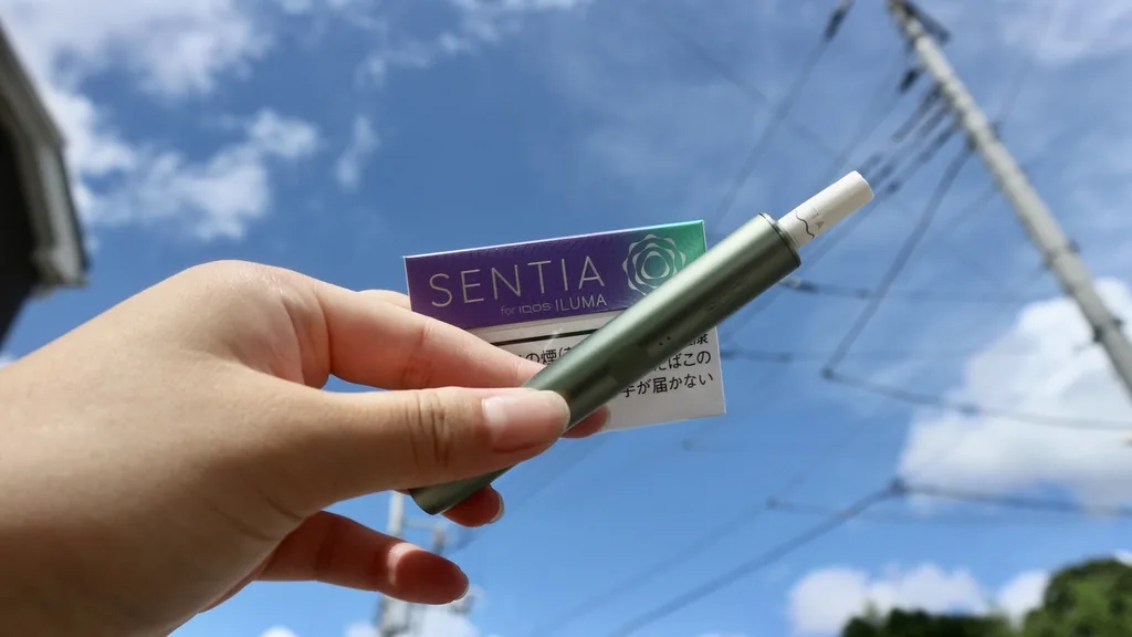 加熱式たばことフレーバ-