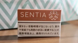 センティア ピュア ティークのパッケージ（レビュー撮影時）